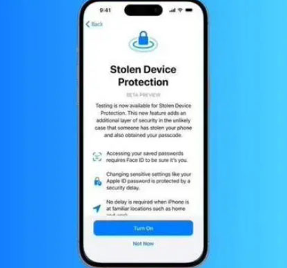 东升镇苹果授权维修店分享被盗设备保护功能开启方法 