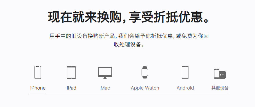 东升镇苹果手机维修分享iPhone以旧换新的去处 