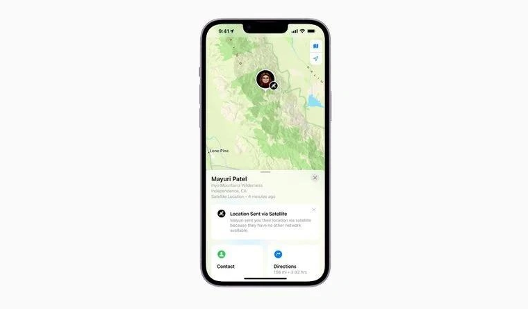东升镇苹果14维修分享iPhone14系列中 FindMy功能通过卫星分享位置方法教程 