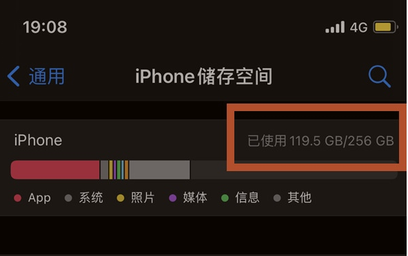 东升镇苹果13维修分享iPhone13如何查看剩余内存 